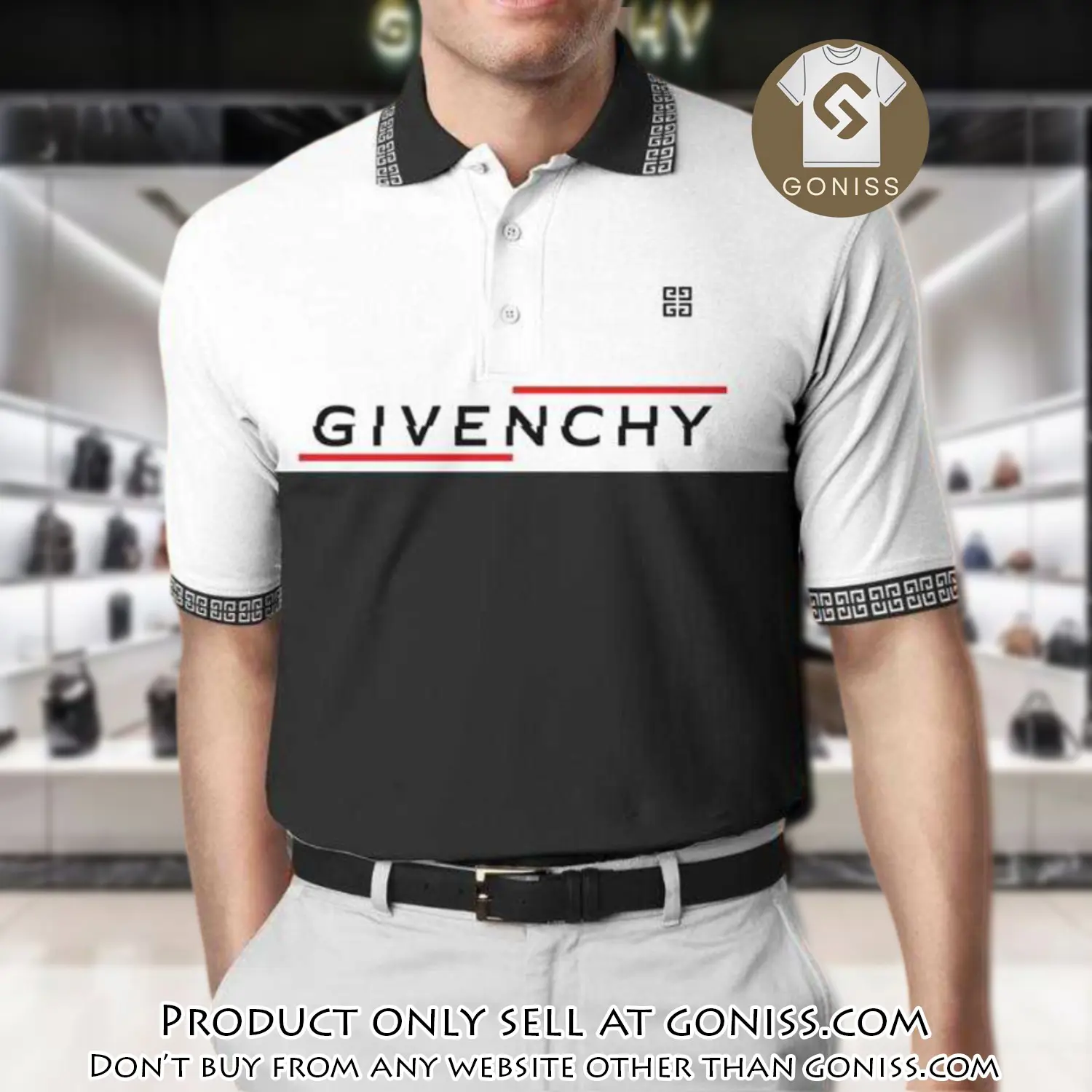 Givenchy premium polo shirt  luxury polo shirt for men pls521 gn0743983